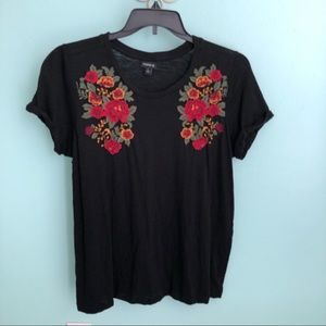 Torrid embroidered t shirt